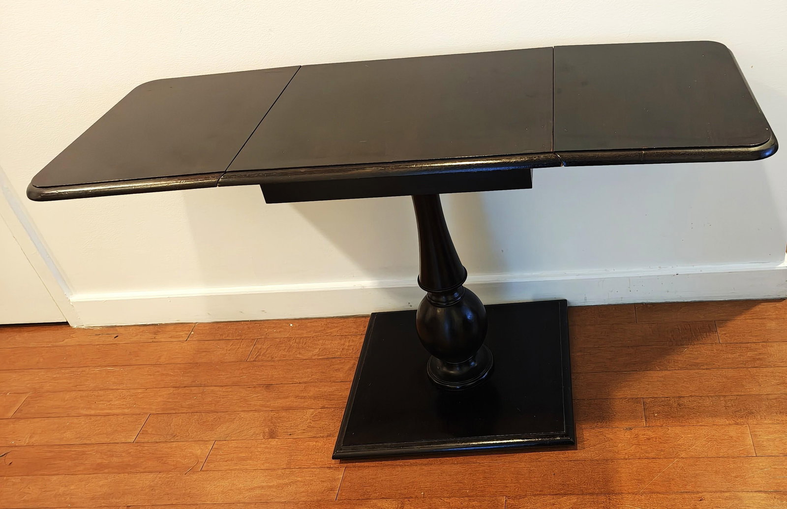 Thomas O'Brien Davis Mahogany Drop Leaf Side Tables - A Pair - 5