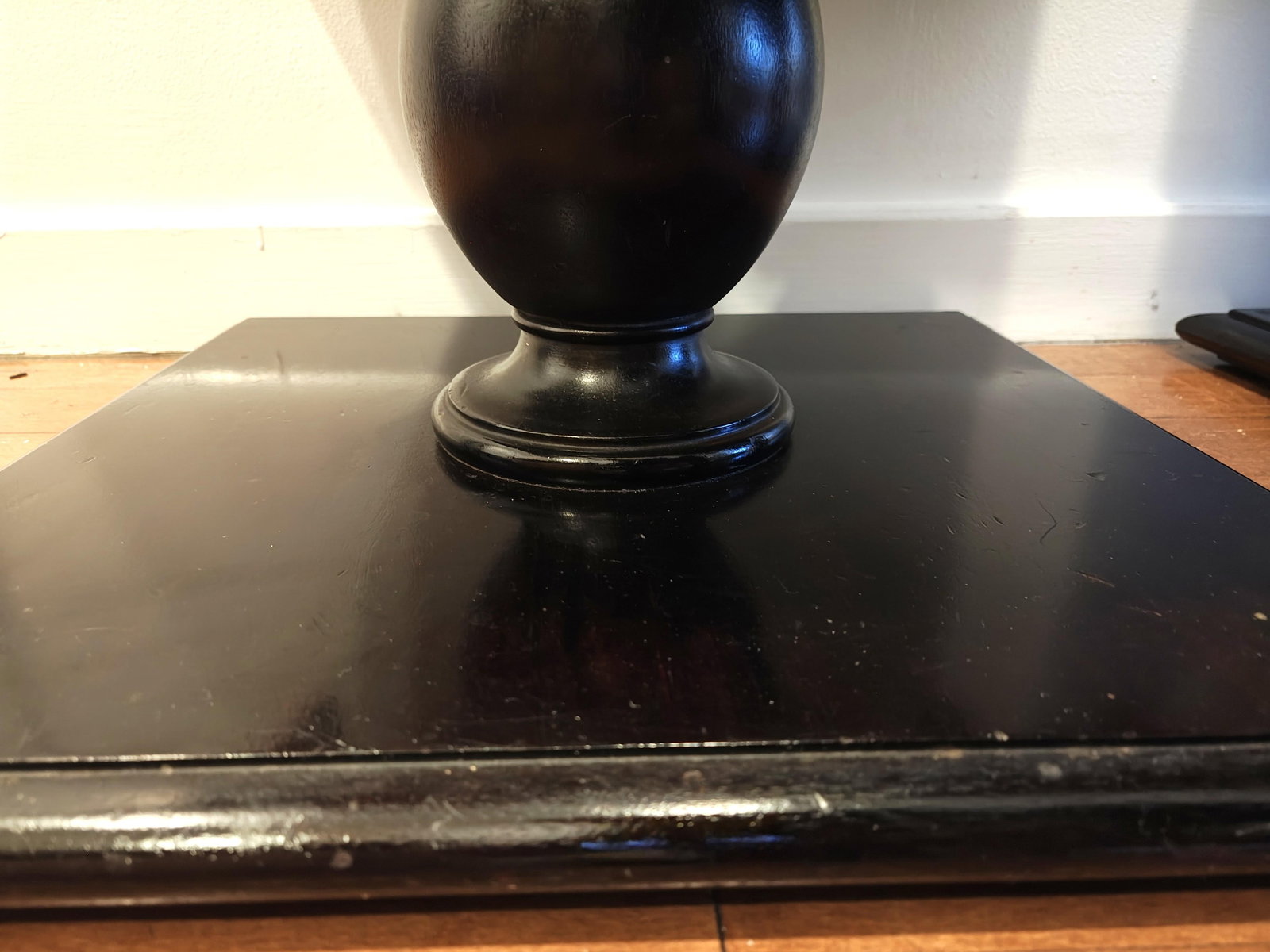 Thomas O'Brien Davis Mahogany Drop Leaf Side Tables - A Pair - 8