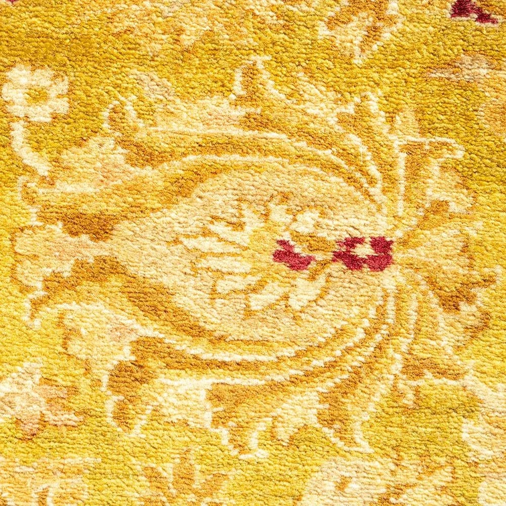 Mogul Collection Hand-Knotted Area Rug - Green 8' 2" x 16' 6" - 3