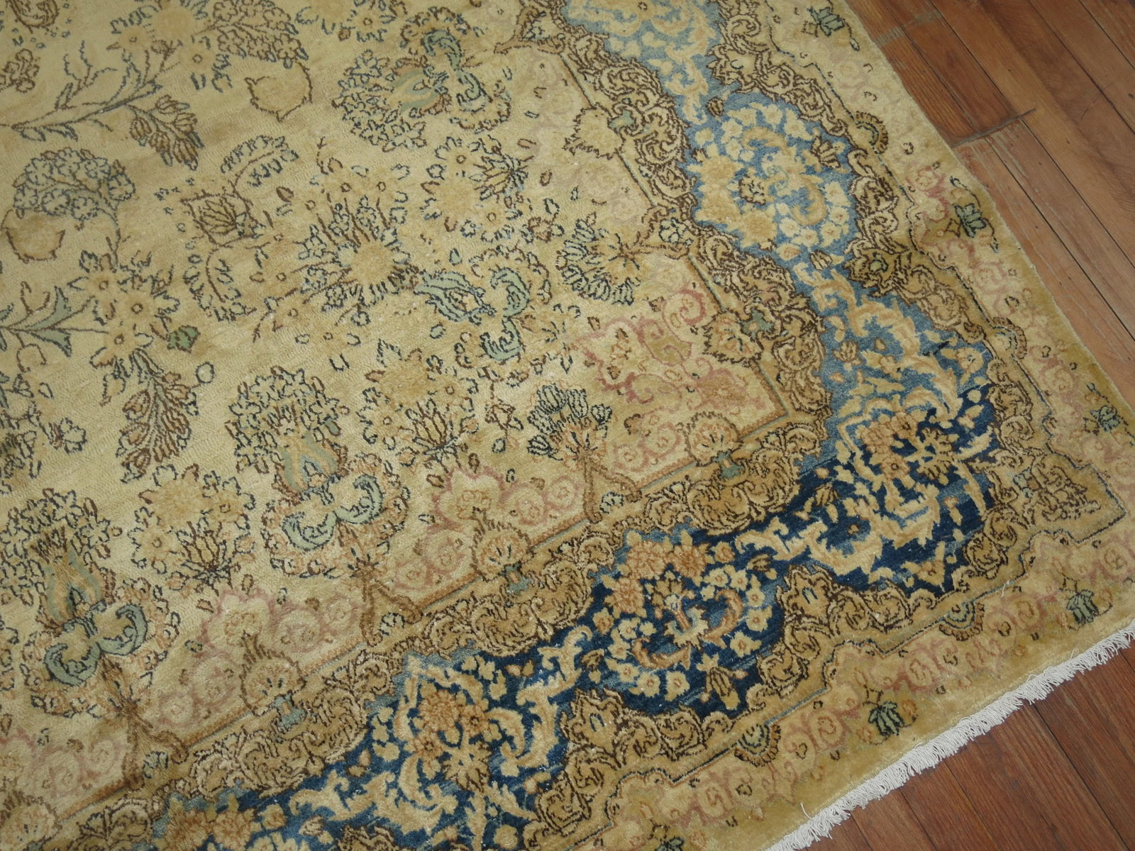 Formal Feminine Vintage Kerman 7'5'' X 10'2'' - 3