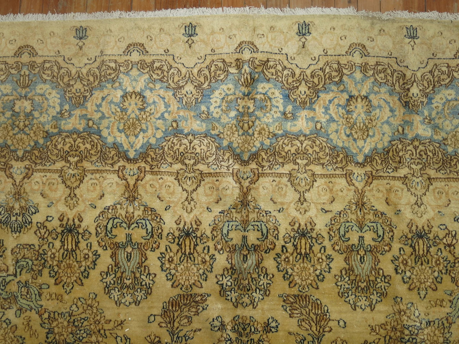 Formal Feminine Vintage Kerman 7'5'' X 10'2'' - 4