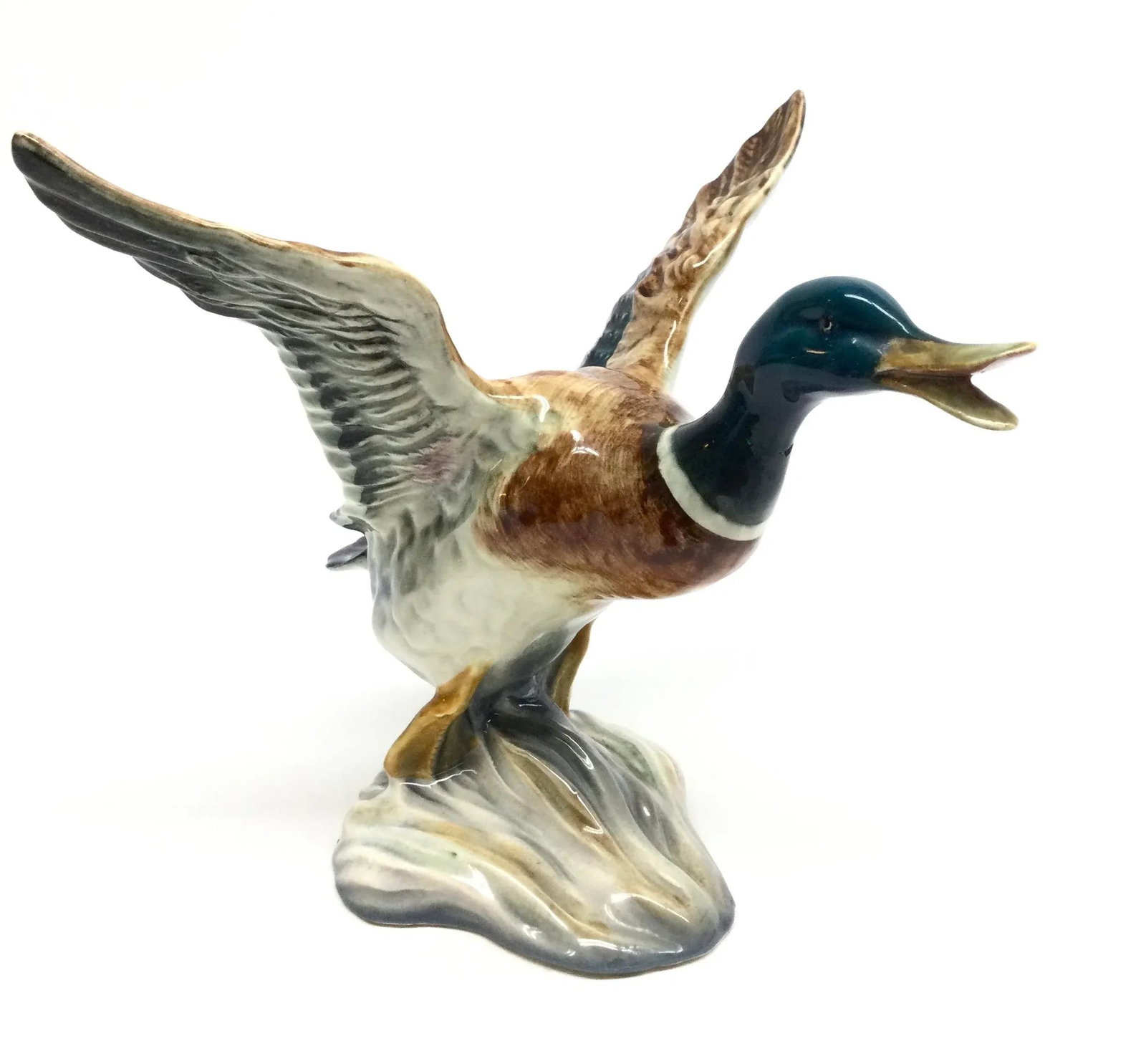 Vintage Beswick Porcelain Mallard Duck England - 13