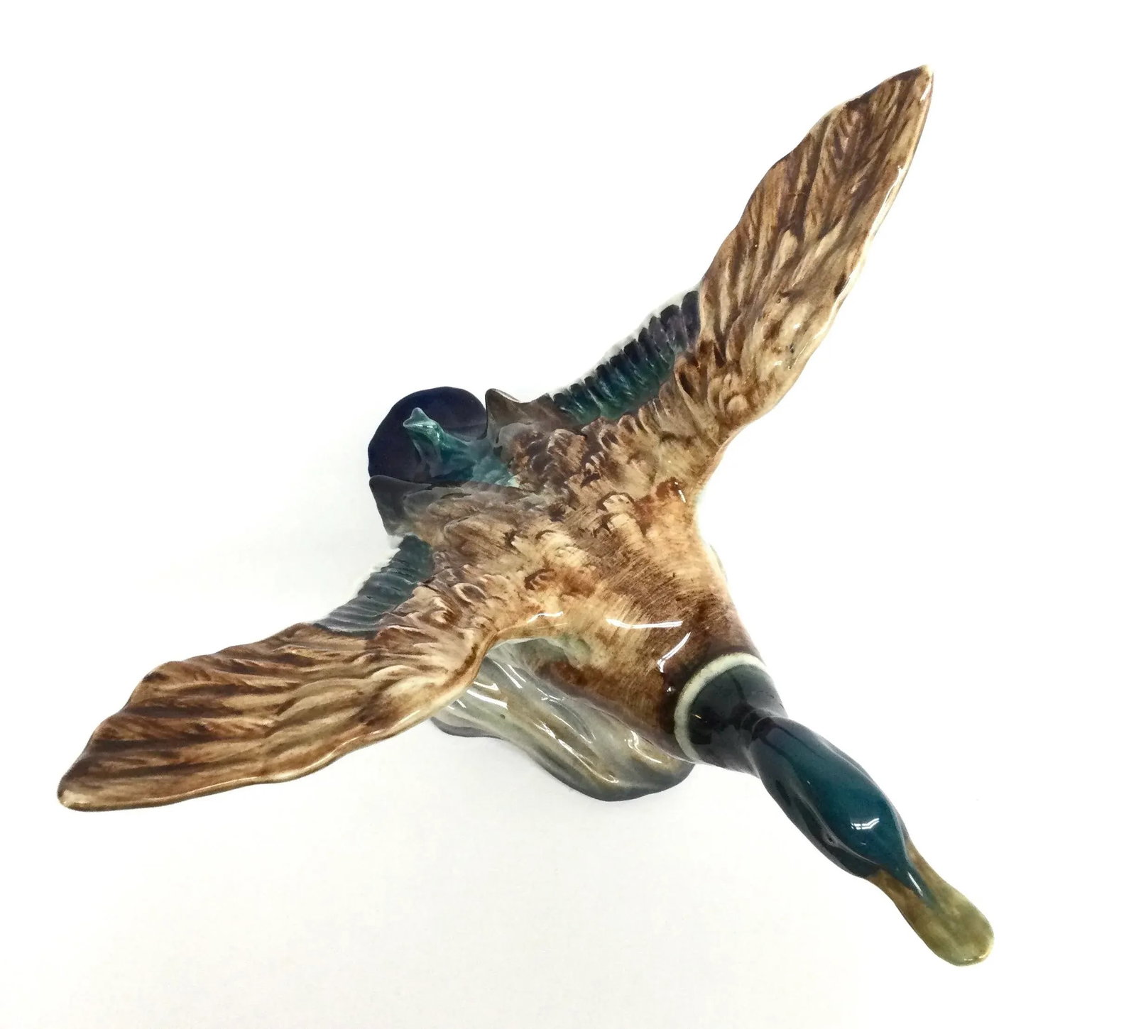 Vintage Beswick Porcelain Mallard Duck England - 3