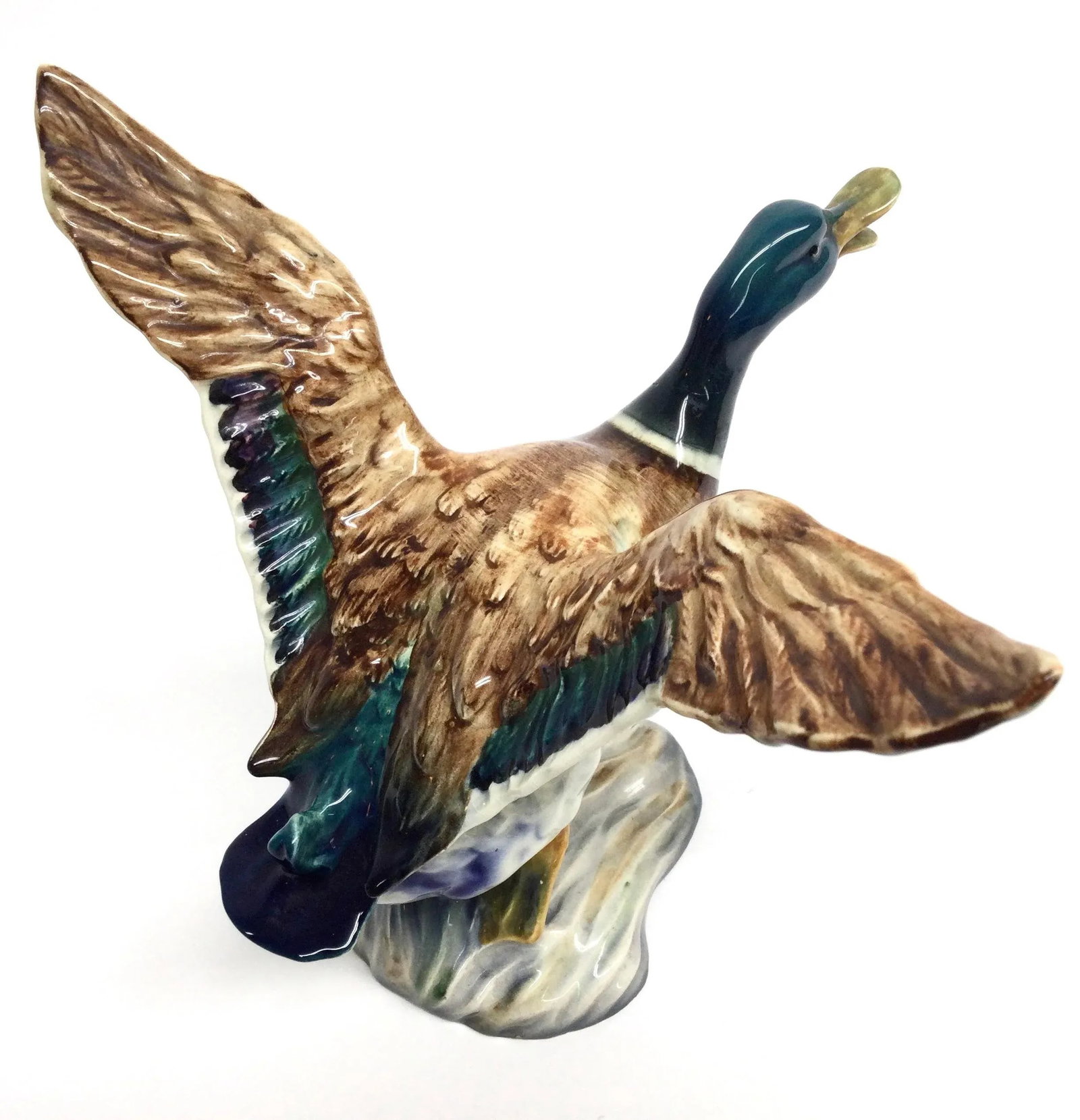 Vintage Beswick Porcelain Mallard Duck England - 4