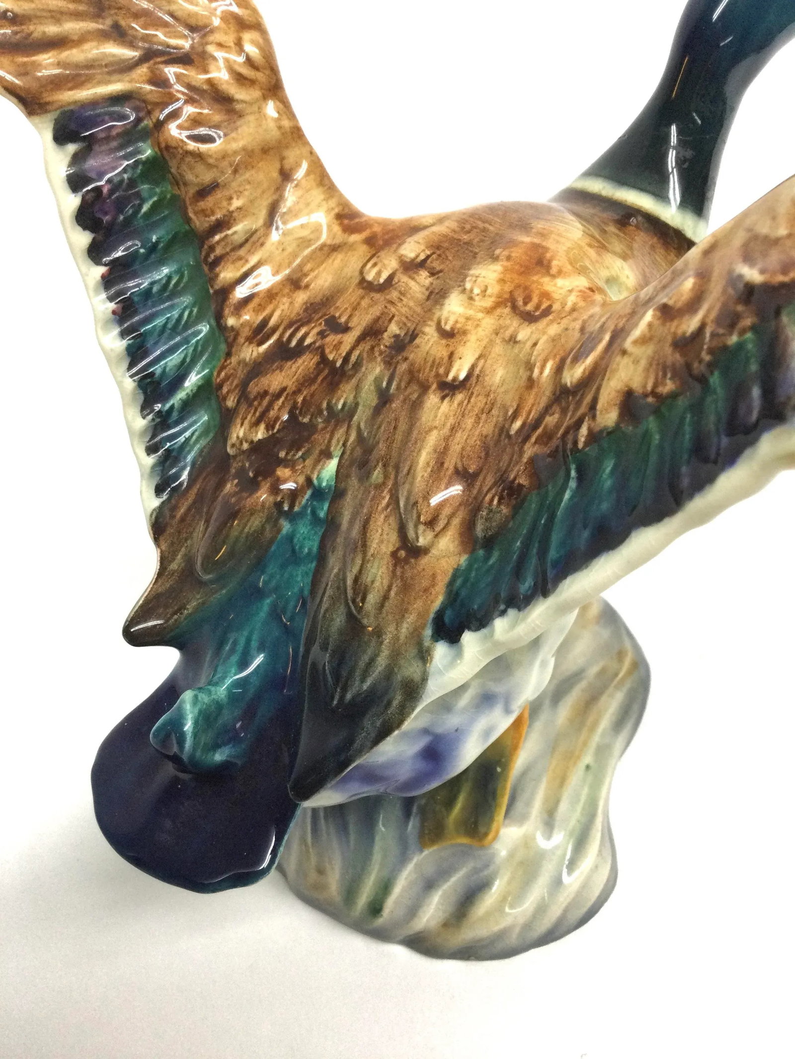 Vintage Beswick Porcelain Mallard Duck England - 5