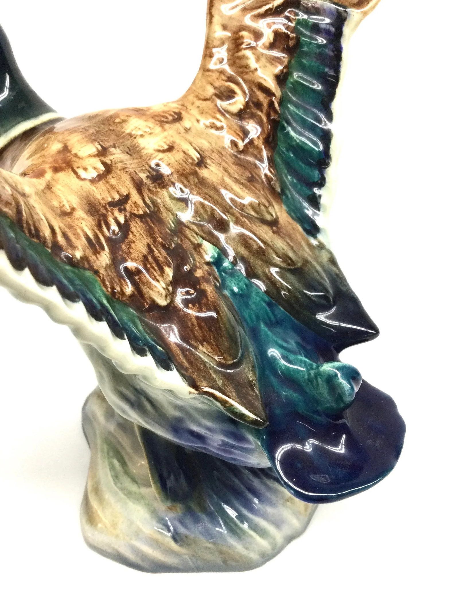 Vintage Beswick Porcelain Mallard Duck England - 6