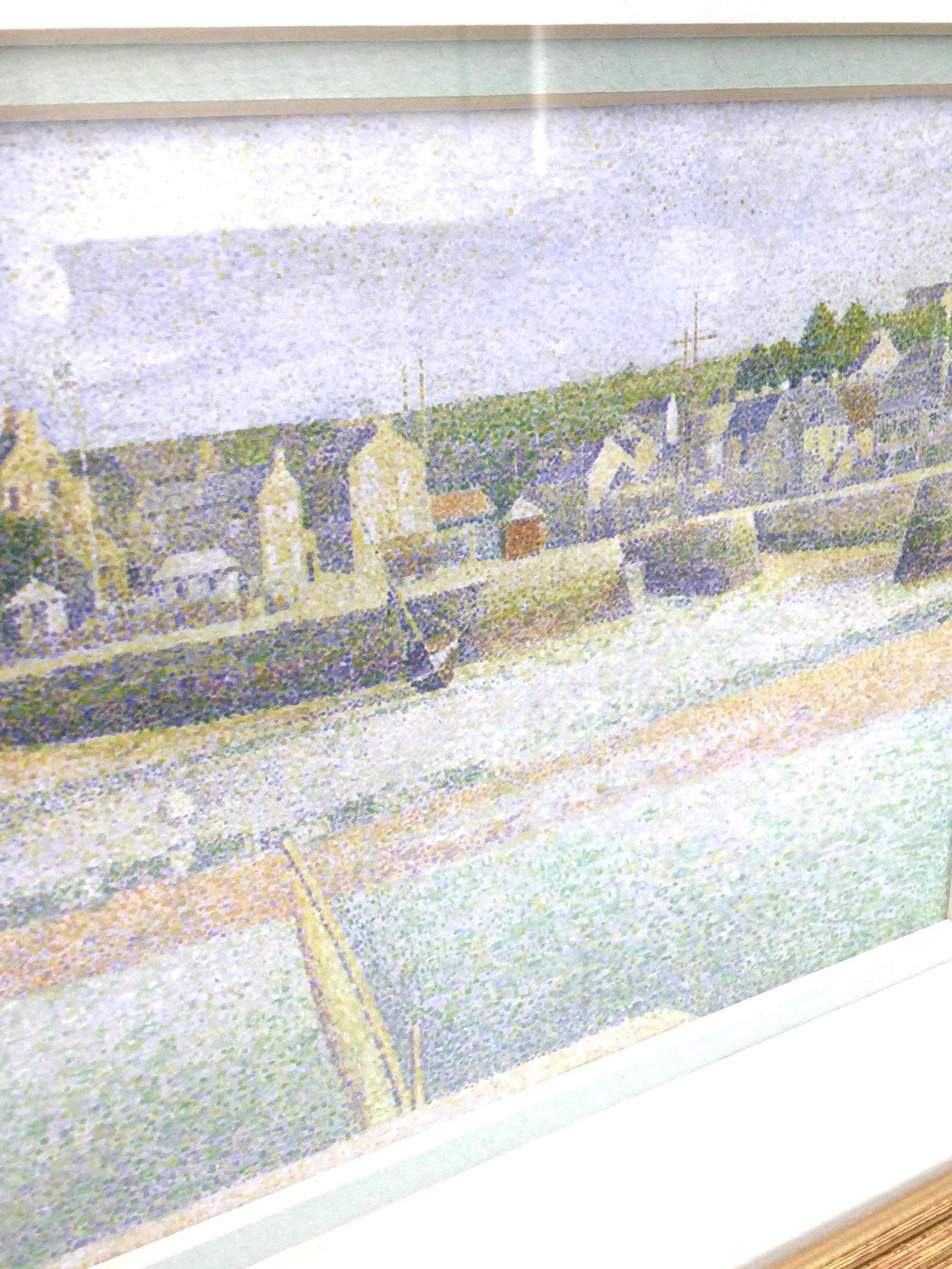 Original Lithograph - Port-En-Bessin: The Outer Harbor (Low Tide) Georges Pierre Seurat - 10