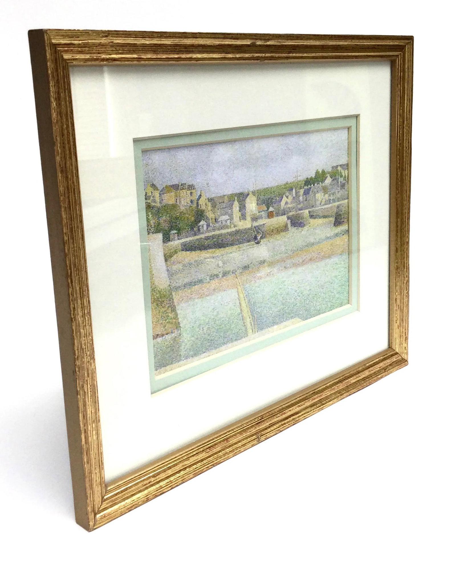 Original Lithograph - Port-En-Bessin: The Outer Harbor (Low Tide) Georges Pierre Seurat - 11