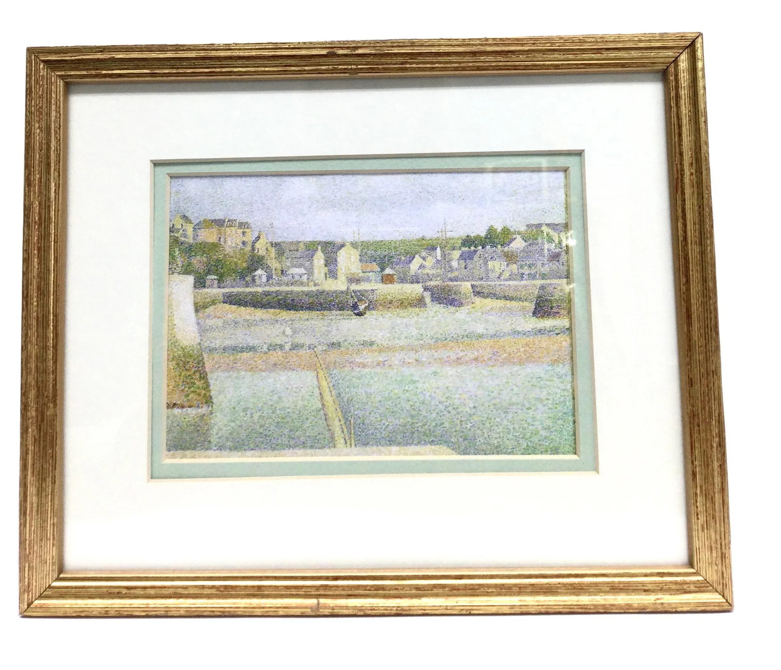 Original Lithograph - Port-En-Bessin: The Outer Harbor (Low Tide) Georges Pierre Seurat - 12