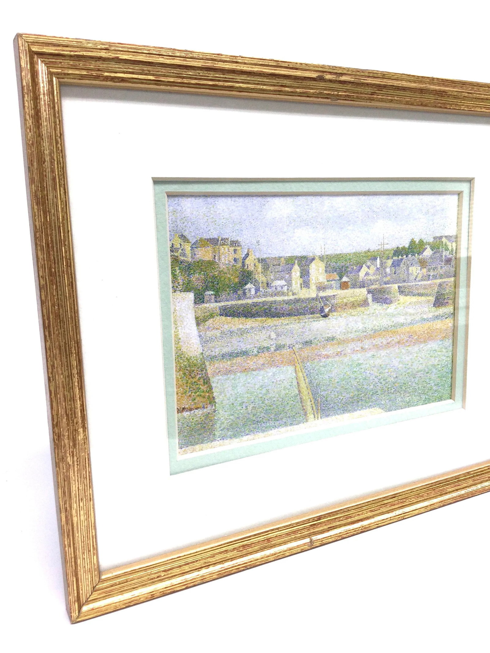 Original Lithograph - Port-En-Bessin: The Outer Harbor (Low Tide) Georges Pierre Seurat - 2