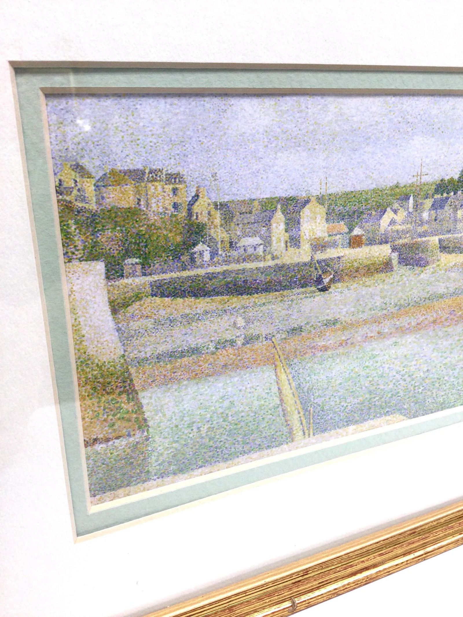 Original Lithograph - Port-En-Bessin: The Outer Harbor (Low Tide) Georges Pierre Seurat - 3