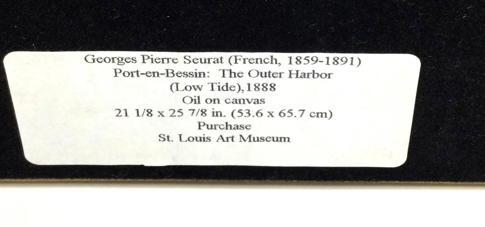 Original Lithograph - Port-En-Bessin: The Outer Harbor (Low Tide) Georges Pierre Seurat - 9