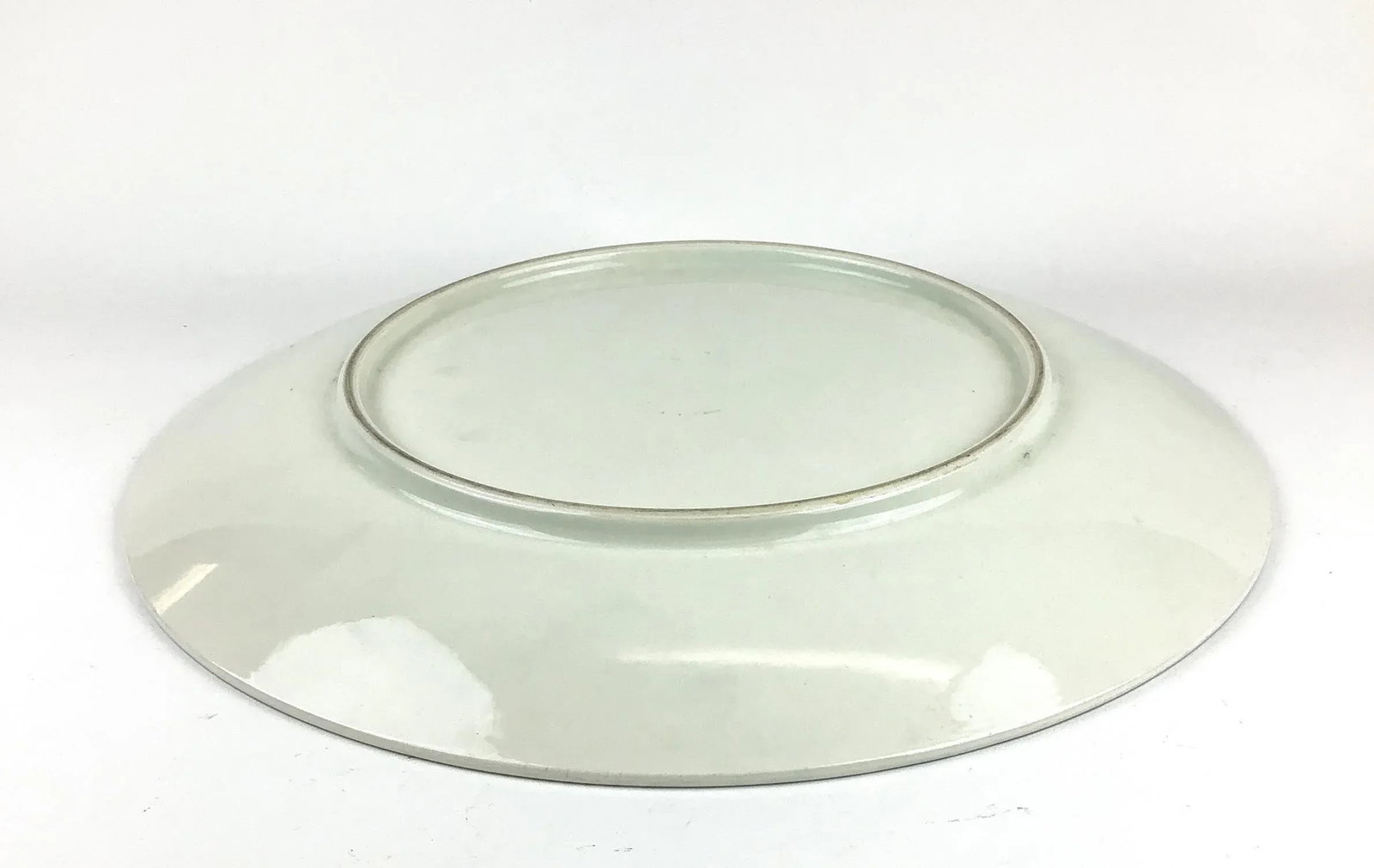 Large Vintage Porcelain Delftware Plate - 10