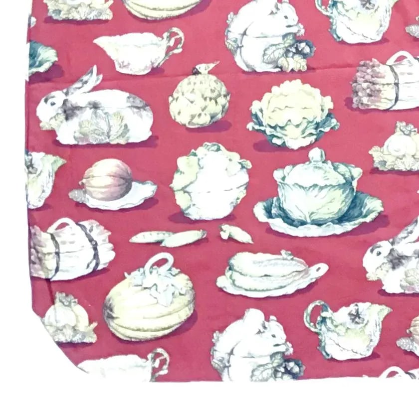 Vintage Country French Cotton Damask Bed Cover - 3