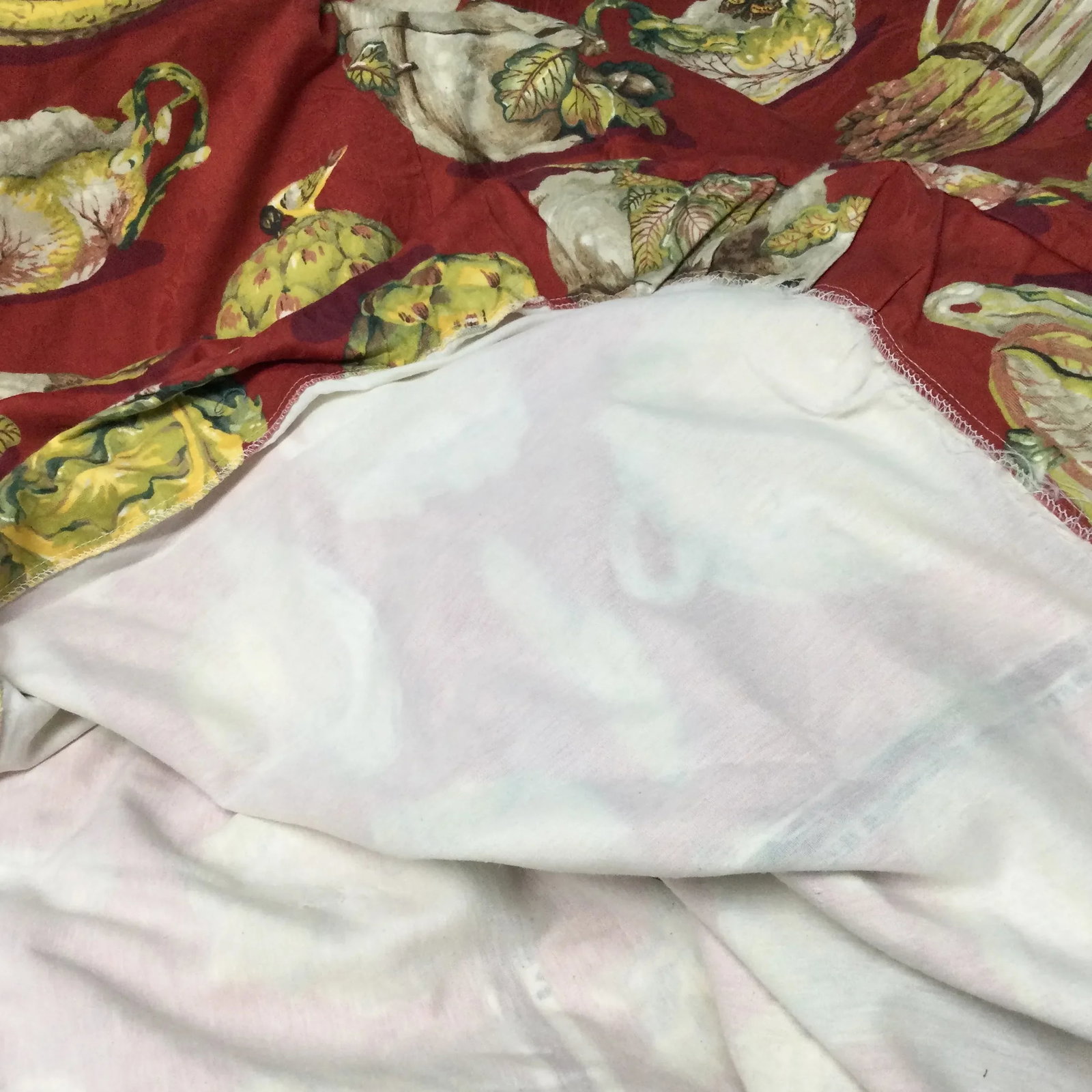 Vintage Country French Cotton Damask Bed Cover - 7