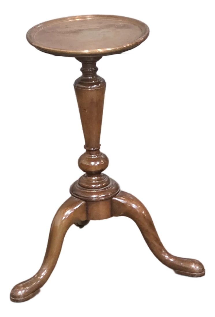 Late 20th Century Kittinger Colonial WIlliamsburg Cw 149 Mahogany & Copper Top Kettle Stand (1 of 13)