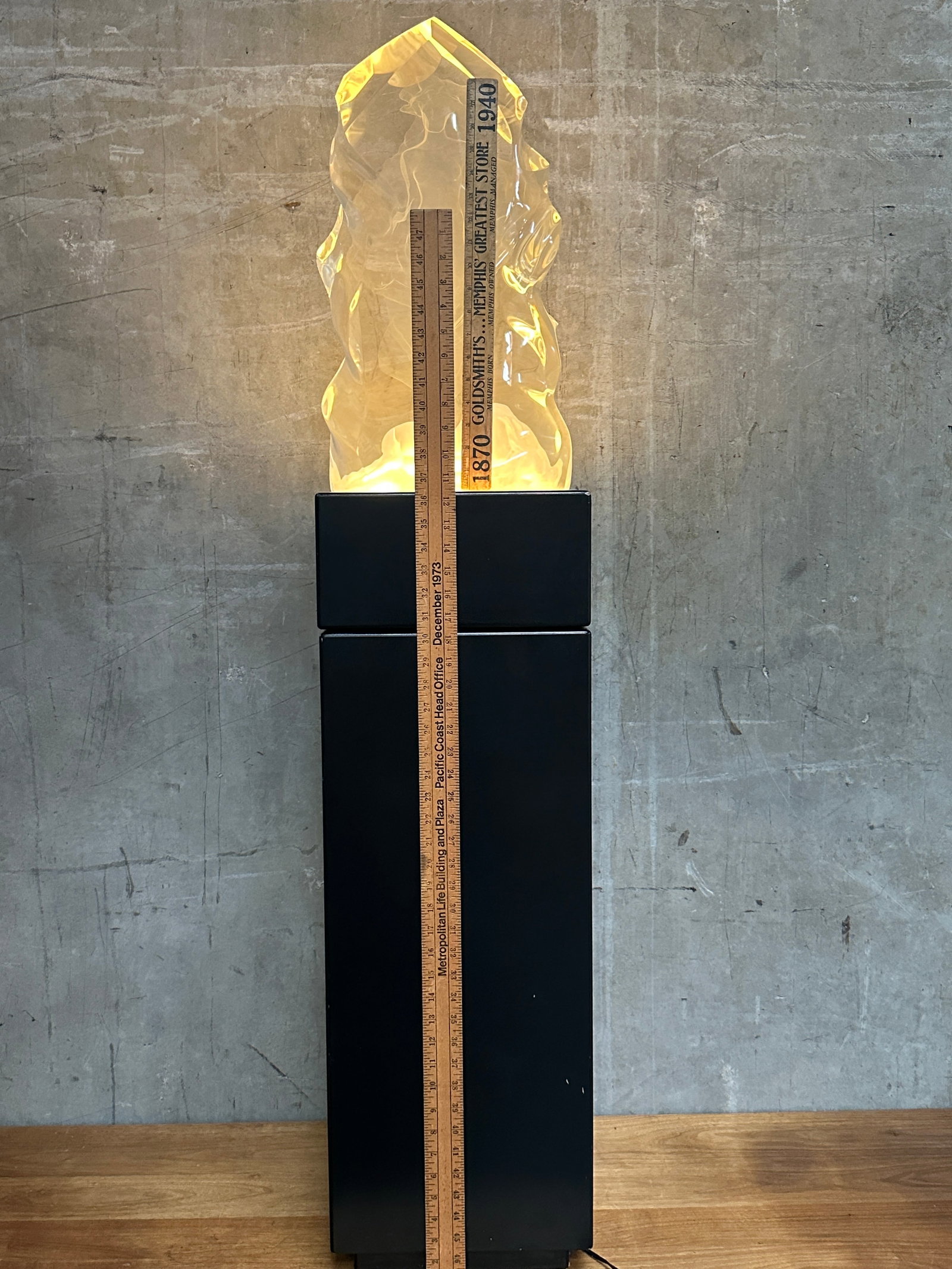 1990s Signed Frederick Hart Acrylic Resin Sculpture Echo of Silence 22" - 10