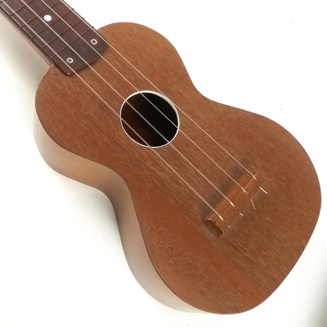 Vintage Hand Crafted Mahogany Ukulele by Roy Smeck - 3