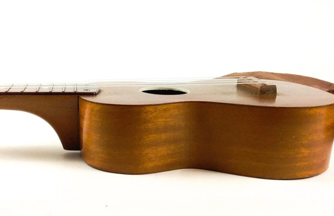 Vintage Hand Crafted Mahogany Ukulele by Roy Smeck - 8