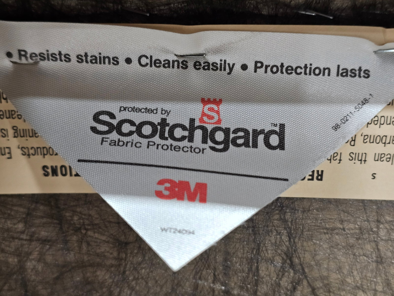 1990s Set of 8 Henkel Harris Black Cherry Dining Room Chairs White Damask Fabric - 11