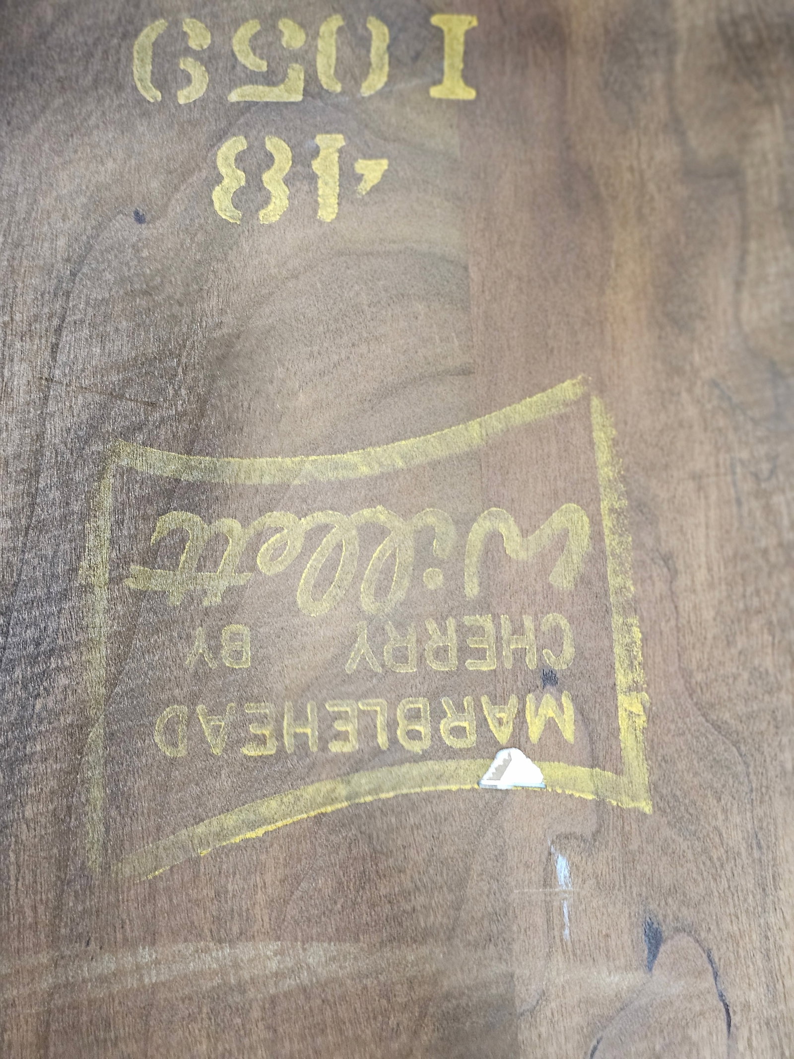 Late 20th Century Pair of Willett Solid Marbelhead Cherry Fan Back Windsor Chairs Made in Usa - 10