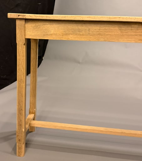 Hand Made Oak Console Table - 3