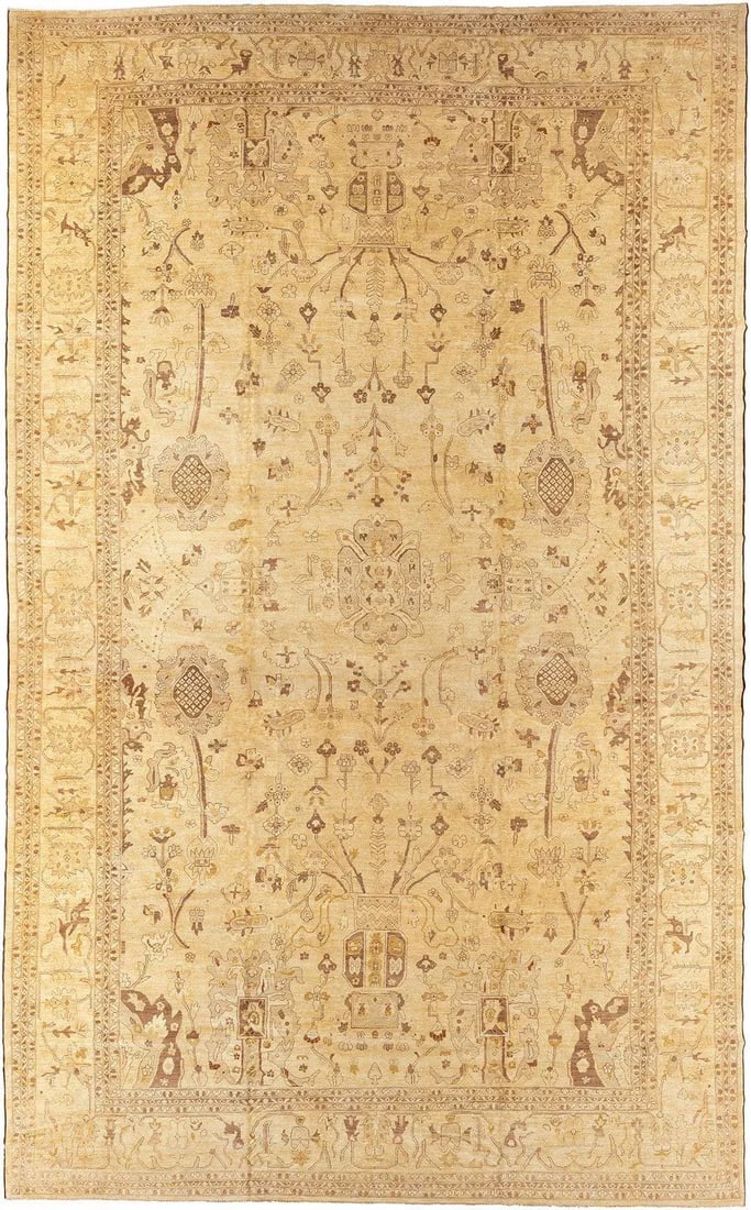 Palace Size Pishawar Rug, 15'1'' X 24'5'' - 13