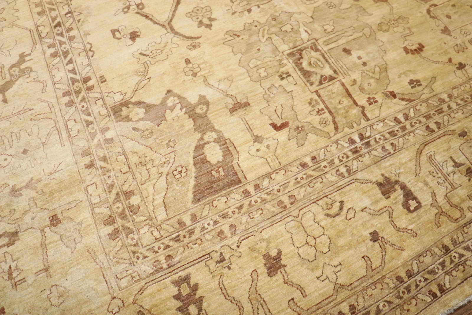 Palace Size Pishawar Rug, 15'1'' X 24'5'' - 7