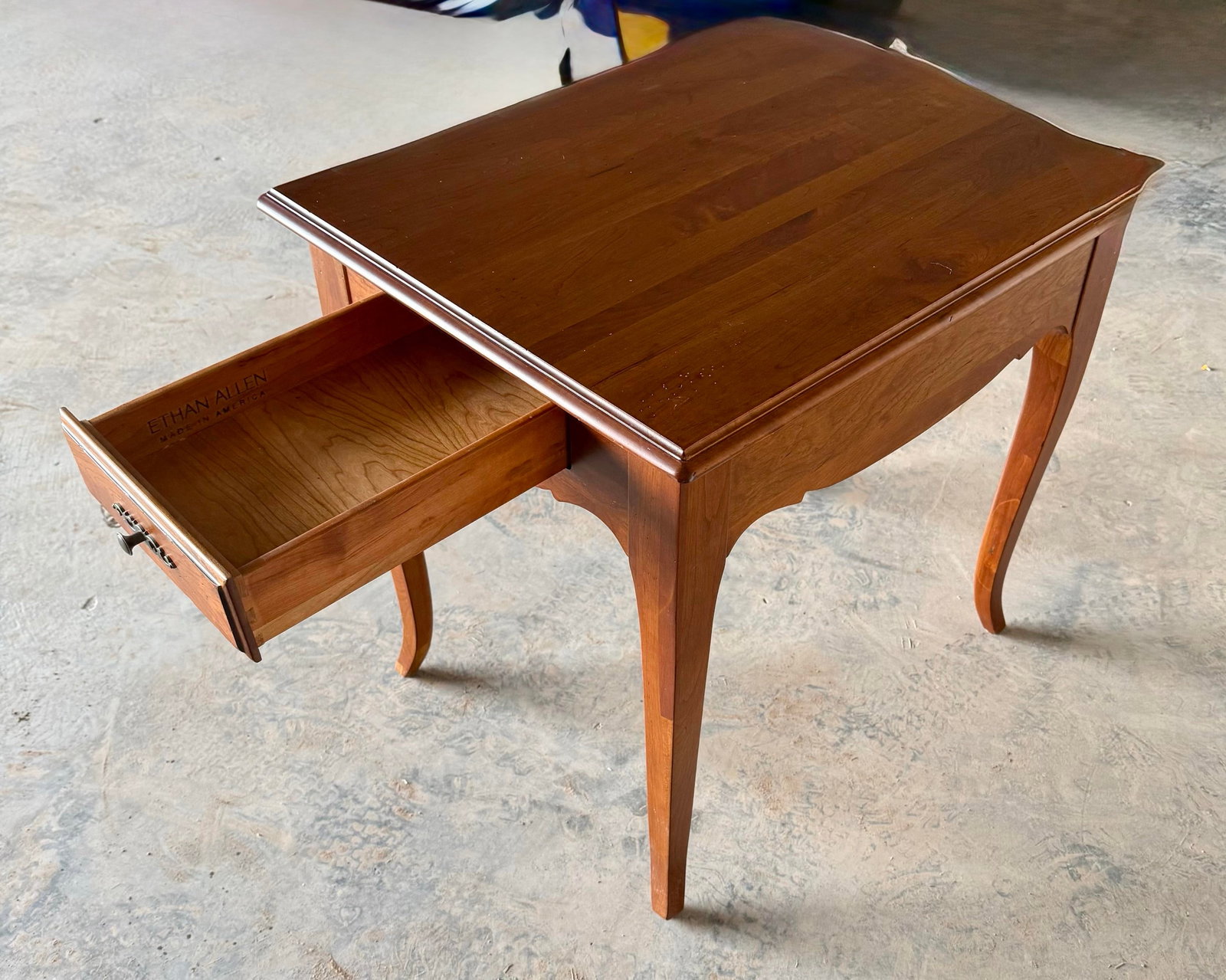 Mid 20th Century Ethan Allen Madison French Country Side Table - 6