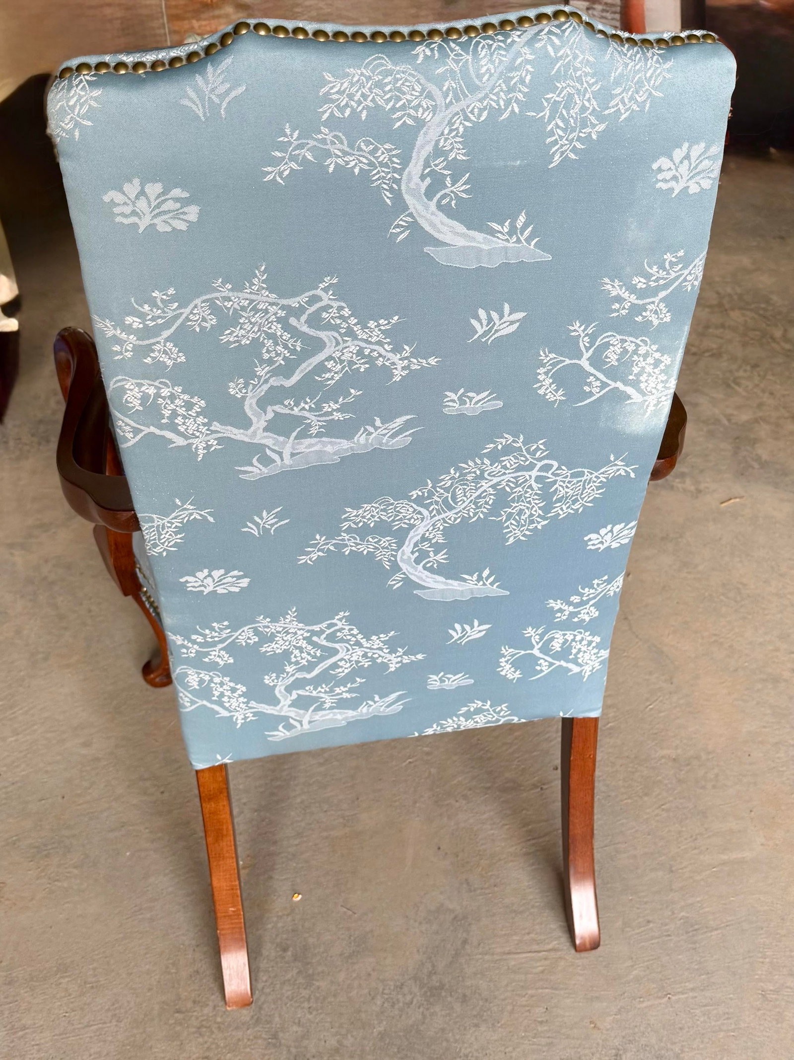 Mid 20th Century Louis XV Style Chinoiserie Accent Chair - 11
