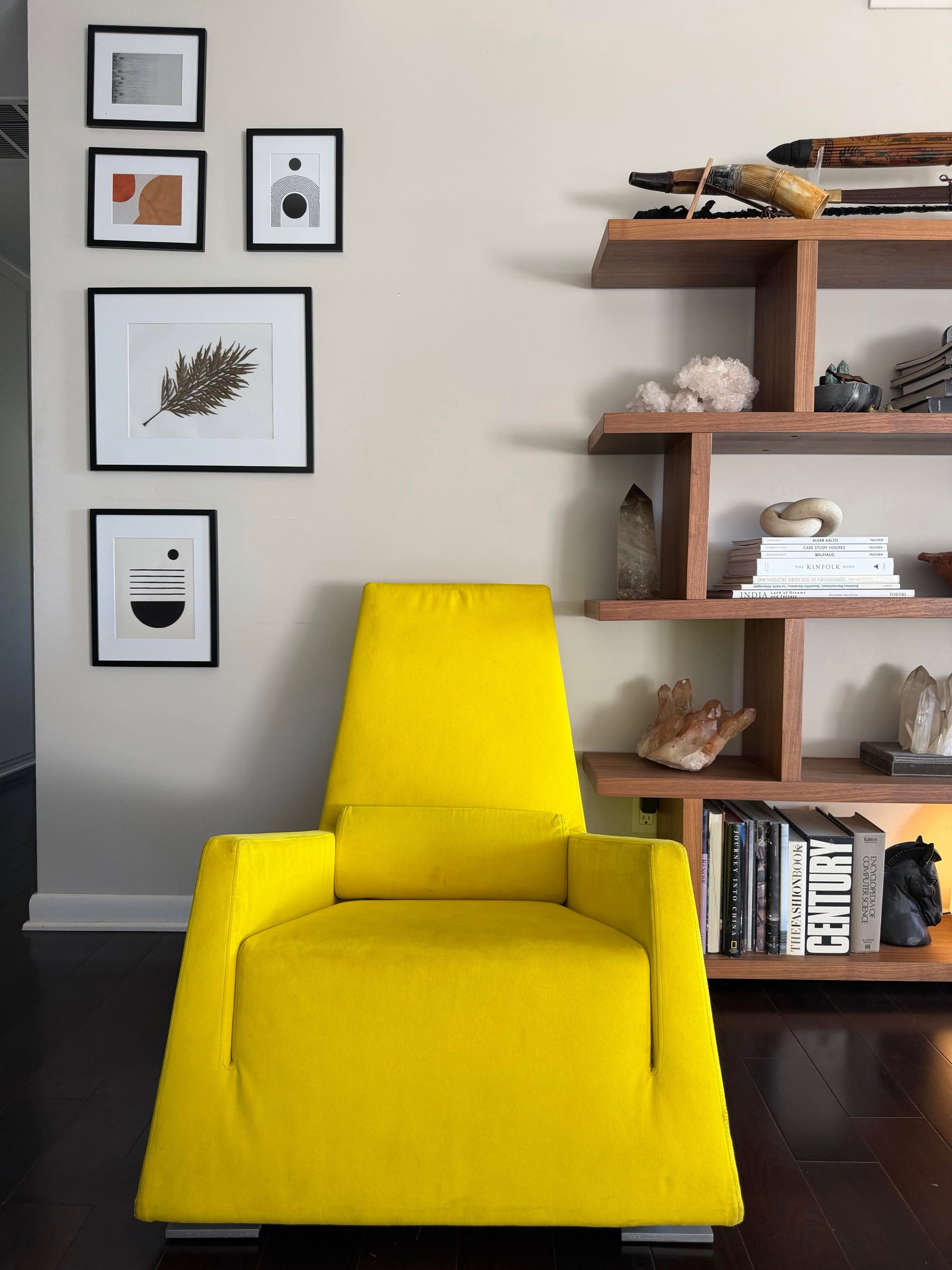 Late 20th Century Ligne Roset Bold Yellow Chartreuse Microfiber Suede Lounge Chair, Made in France - 9