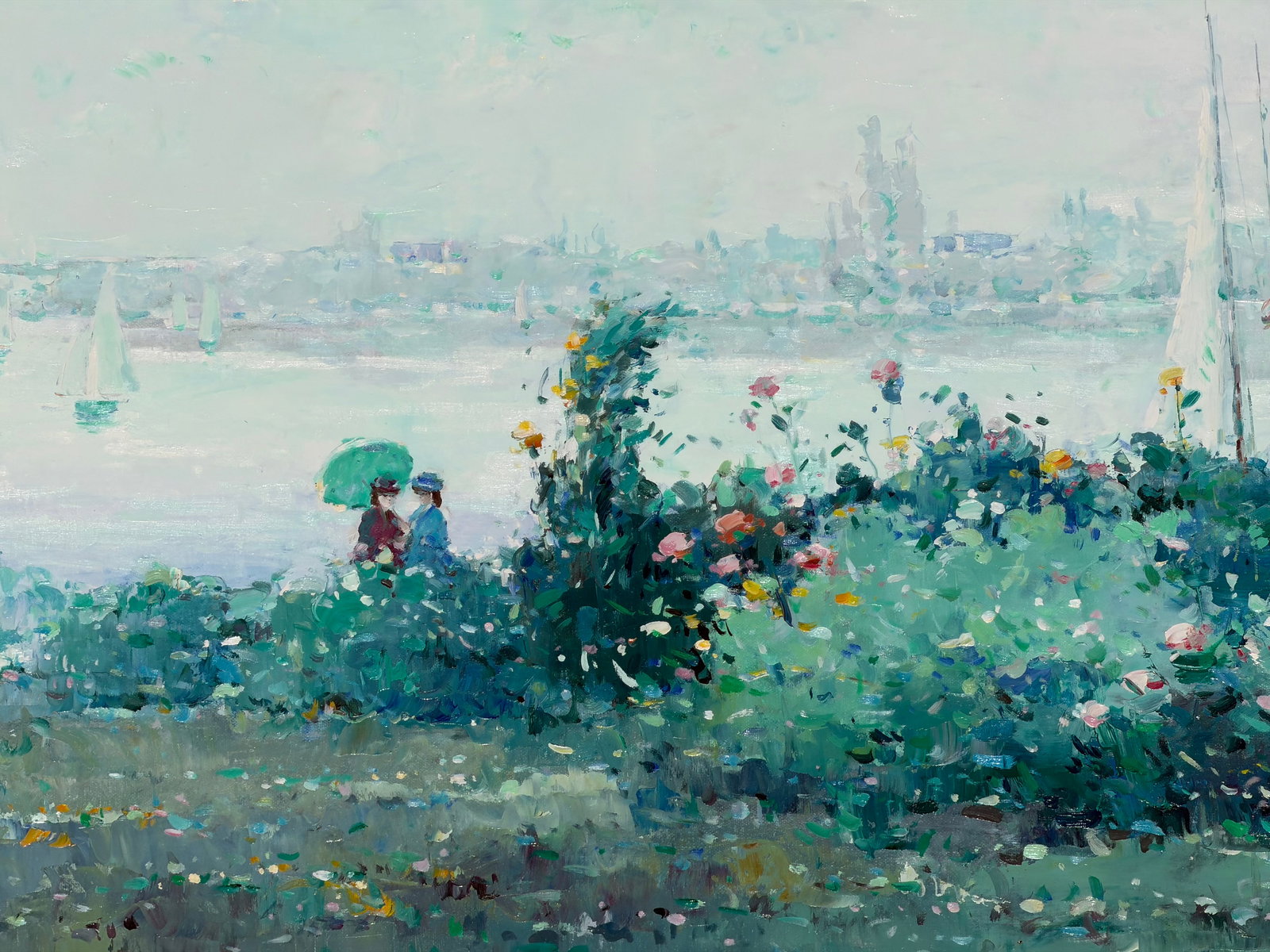 Henri Dupre Original Mid Century Impressionist Oil Painting - 10