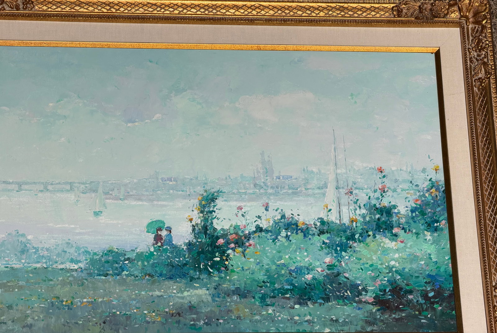 Henri Dupre Original Mid Century Impressionist Oil Painting - 11