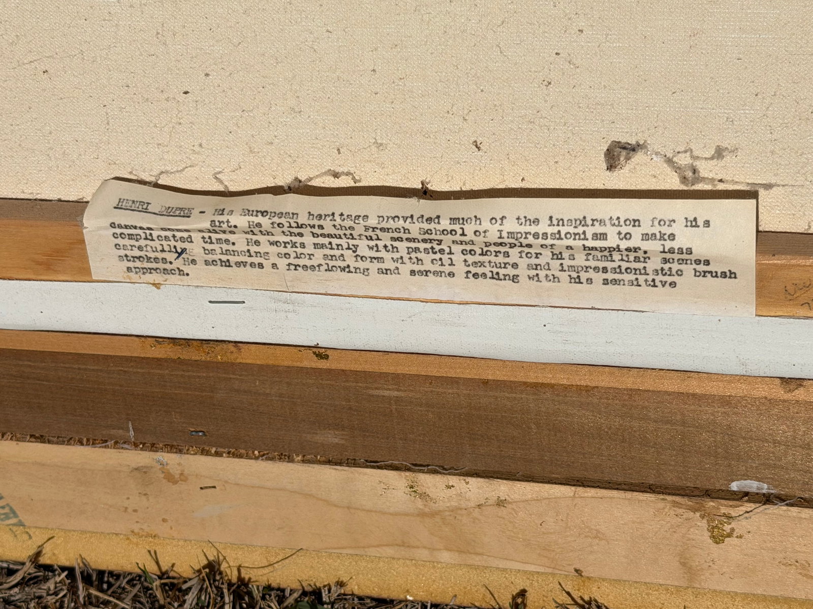 Henri Dupre Original Mid Century Impressionist Oil Painting - 7