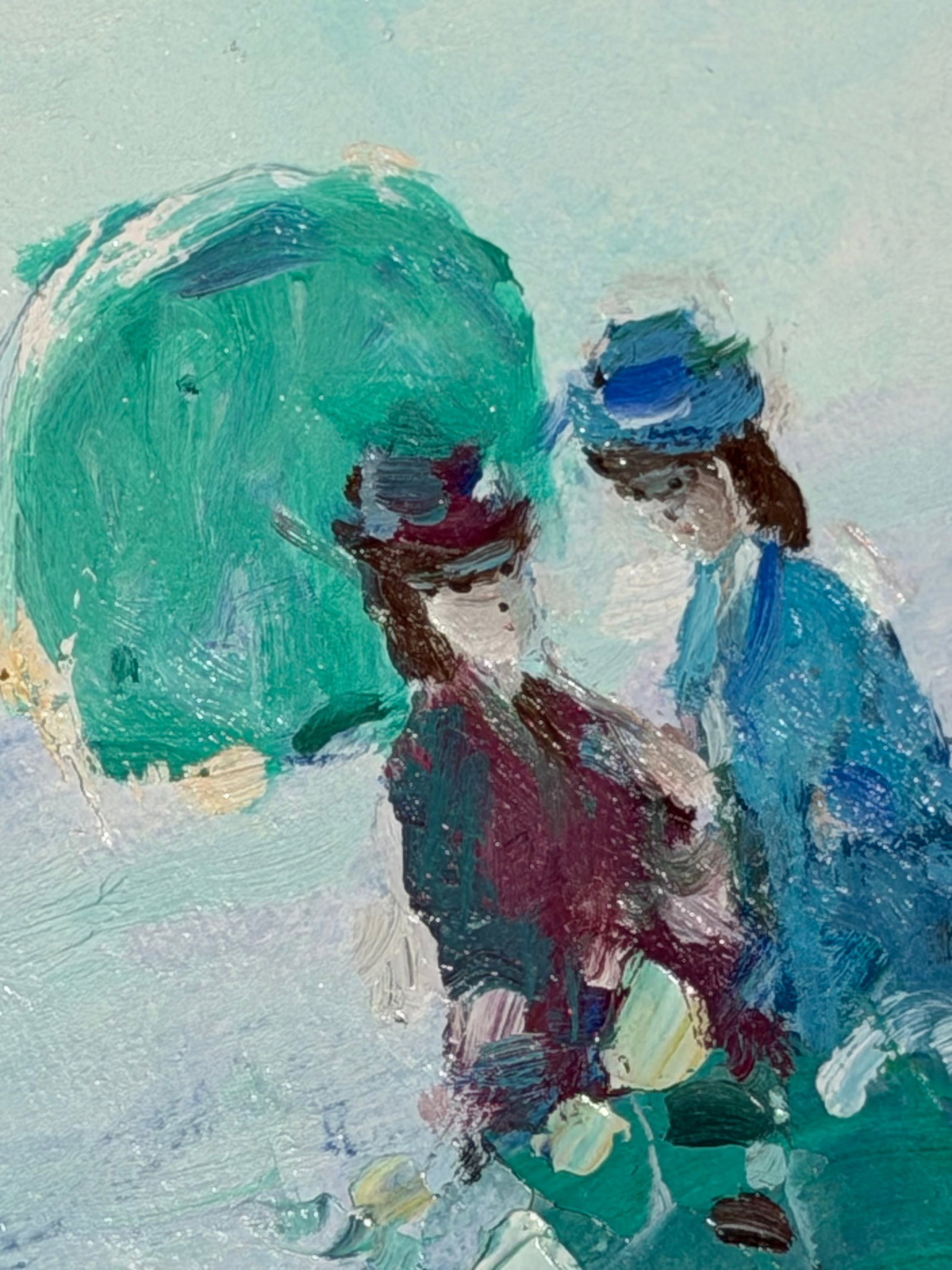 Henri Dupre Original Mid Century Impressionist Oil Painting - 9