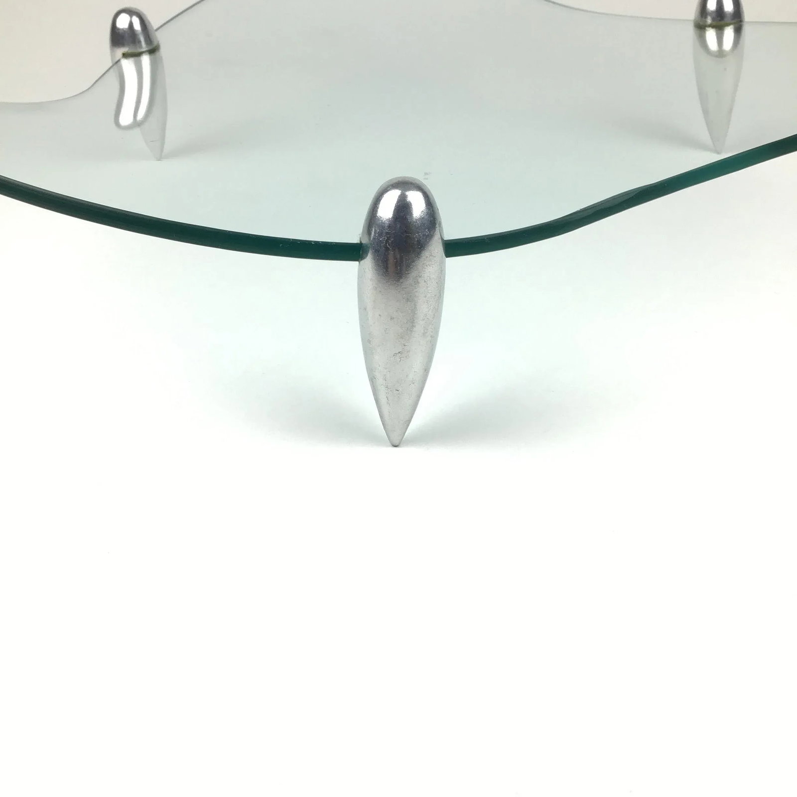 Mid-Century Modern Danish Design Serving Display Glass Plate - 5