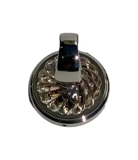 Thg Paris Nickel Towel Bars With Crystals & Nickel Robe Hook With Crystal - 3 Pieces - 5