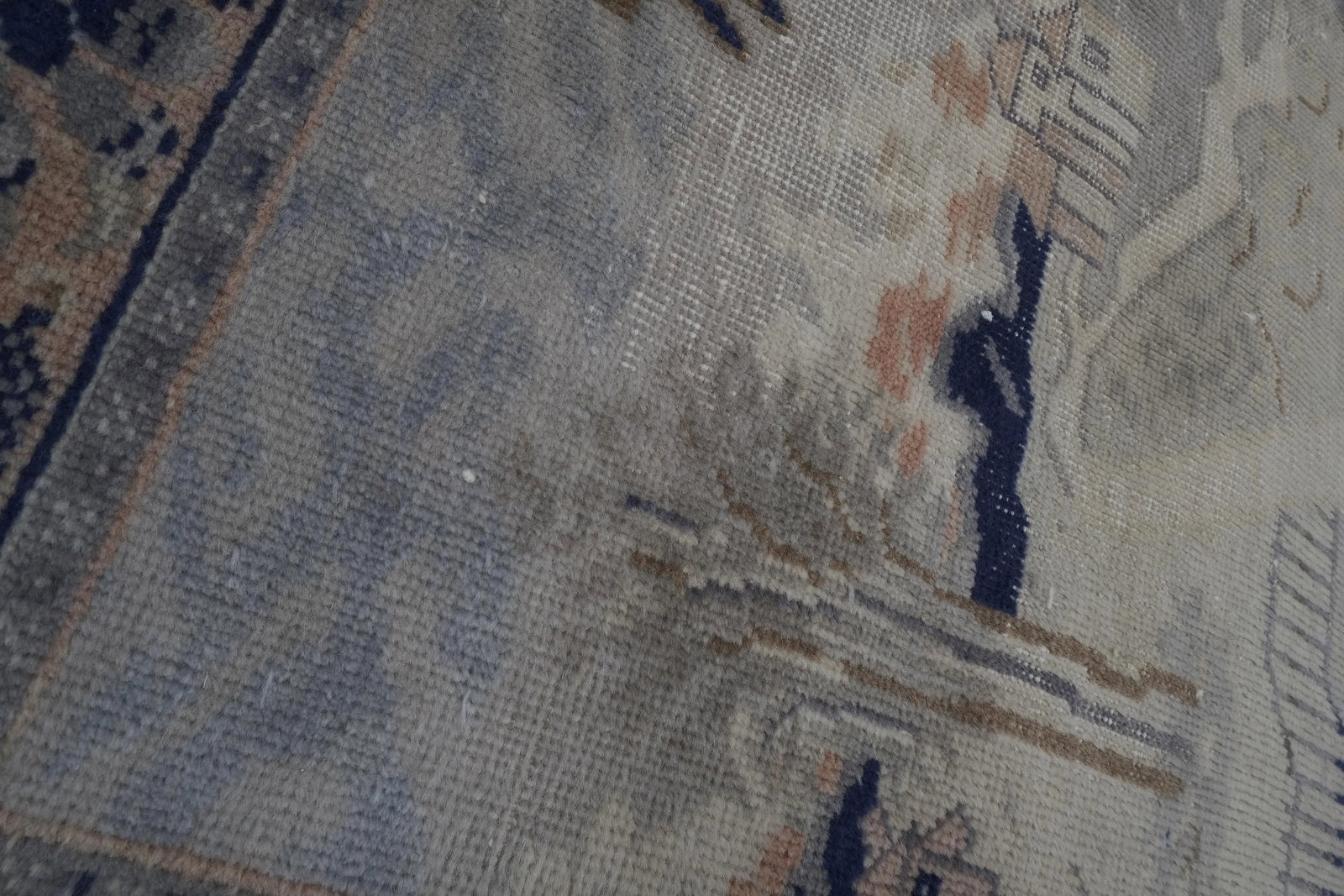 Vintage Village Pictorial Turkish Rug 3'8'' X 4'10'' - 6