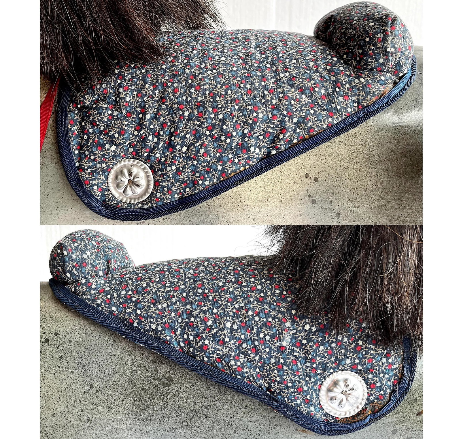 Antique Whitney Reed Rocking Glider Horse - 7