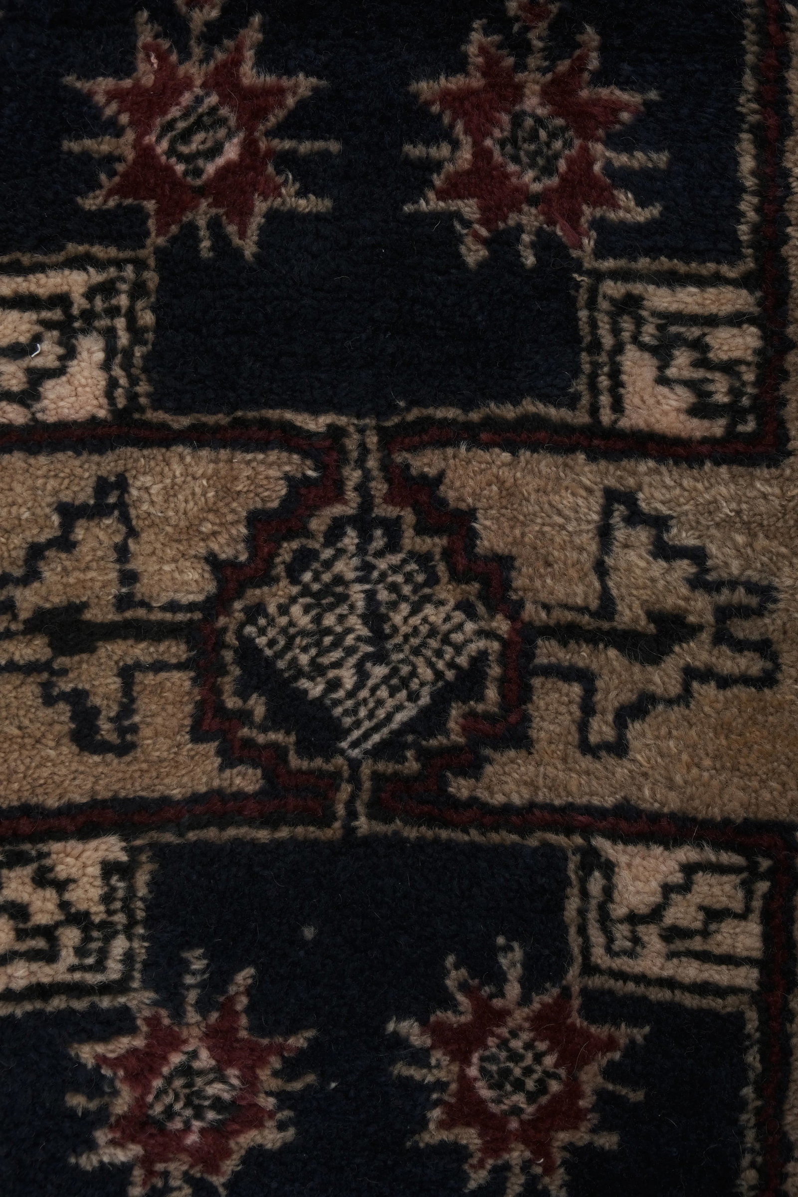 1960s Vintage Brown Turkish Tulu Rug 2'11'' X 6'4'' - 11
