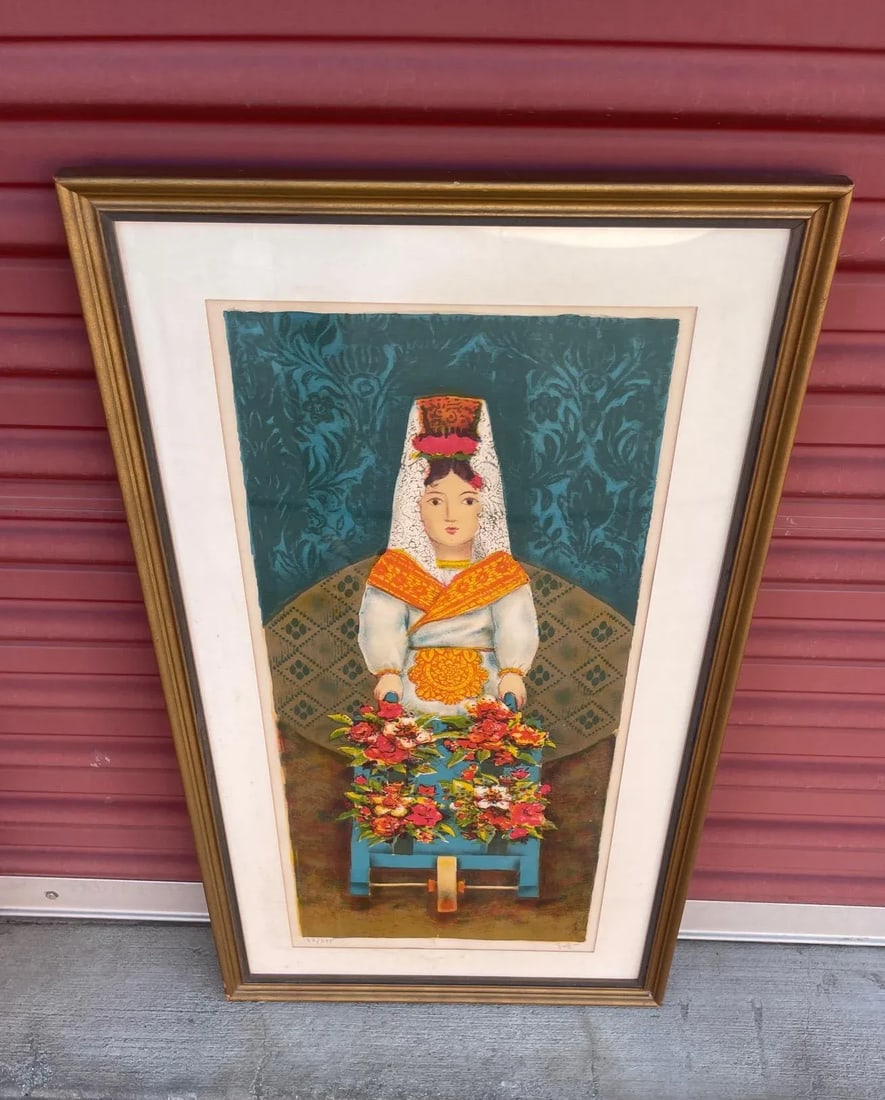 Original Limited Edition Lithograph Signed by Artist 32/375 - 10