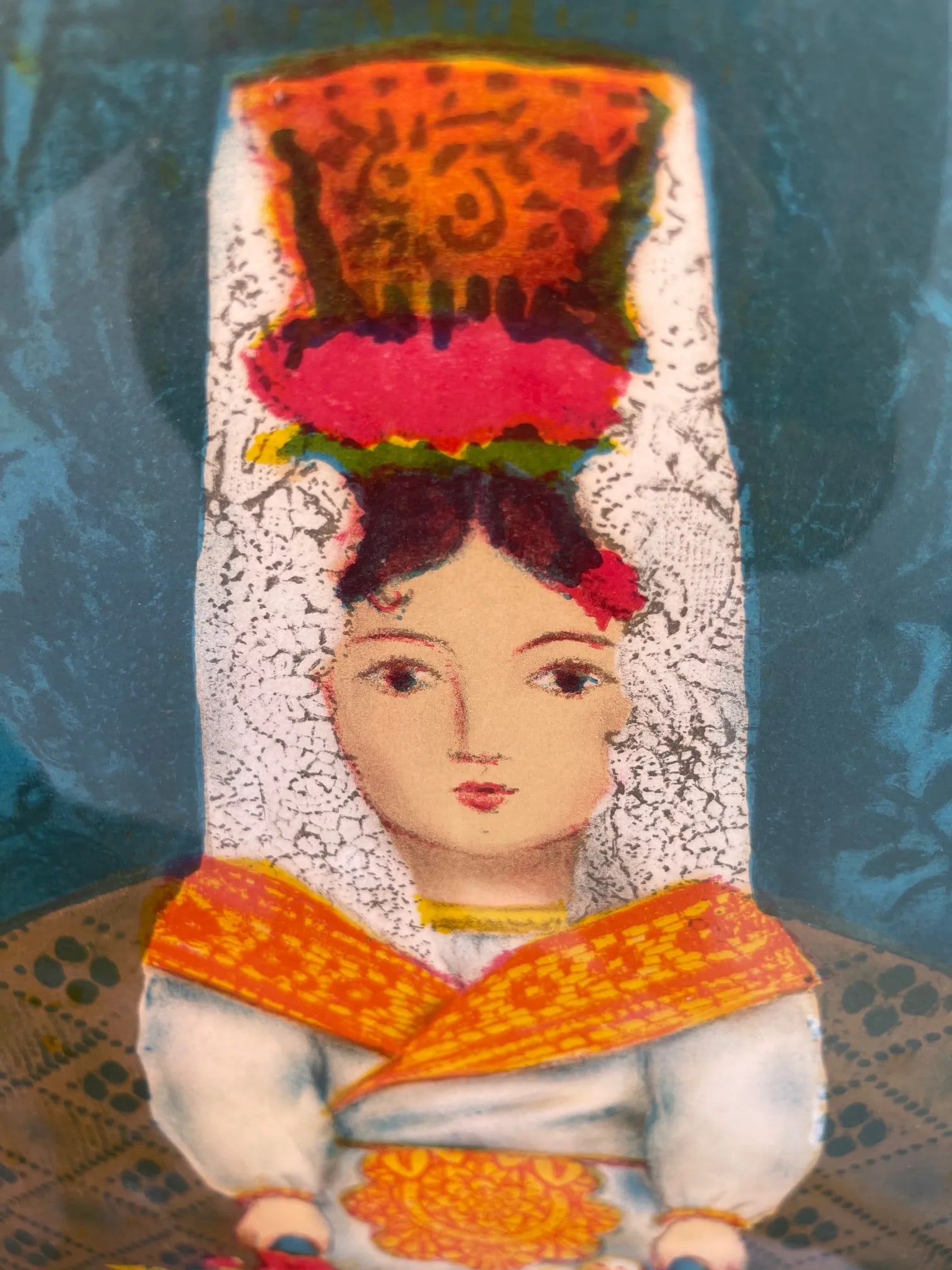 Original Limited Edition Lithograph Signed by Artist 32/375 - 3