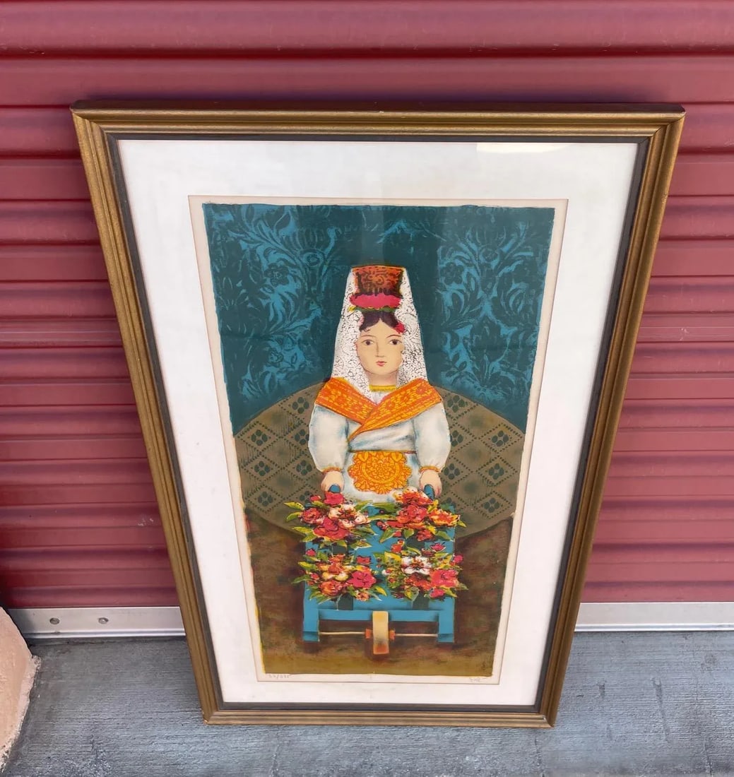 Original Limited Edition Lithograph Signed by Artist 32/375 - 6