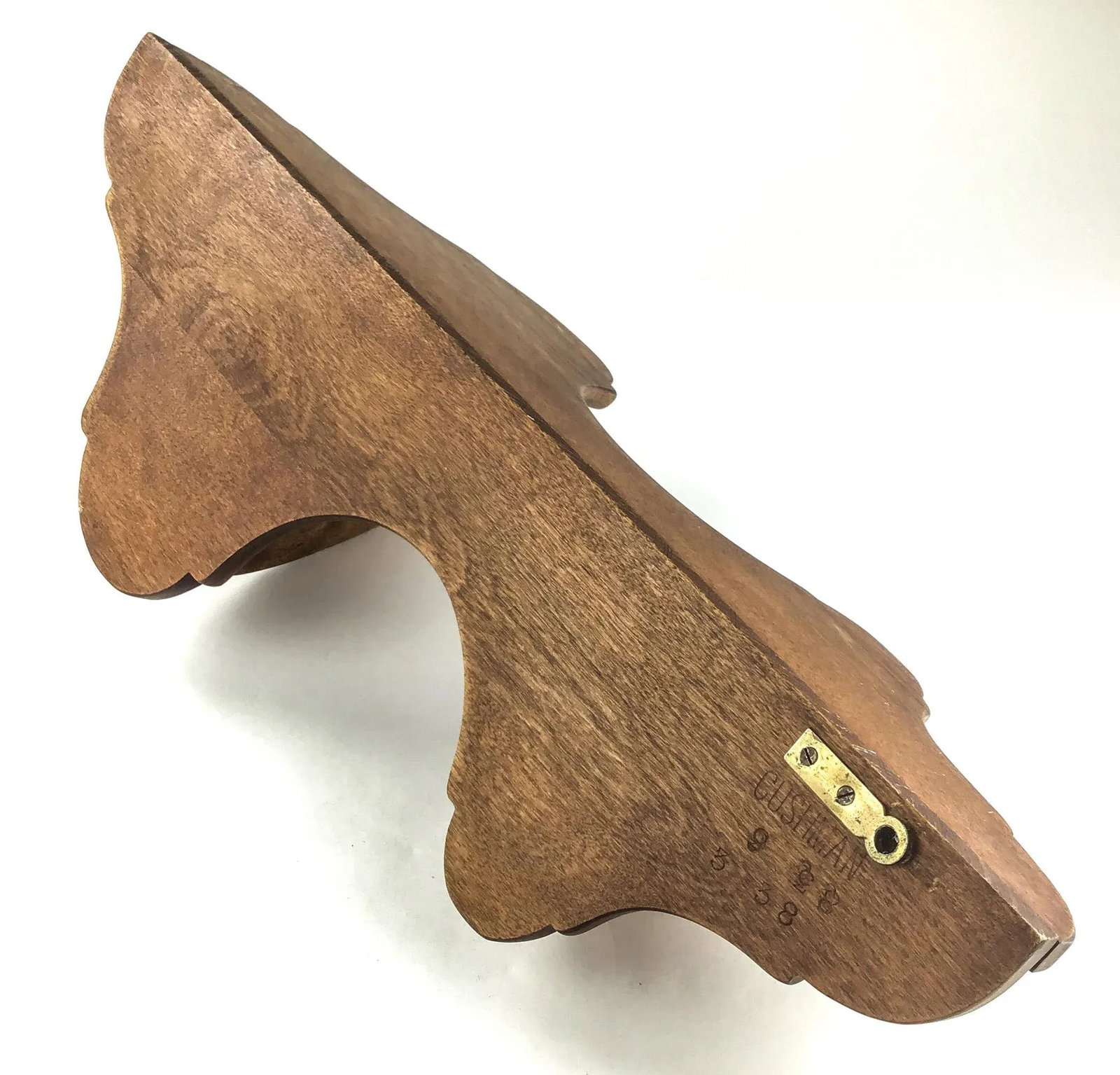 1960's Cushman Maple Corner Curio Shelf - 5