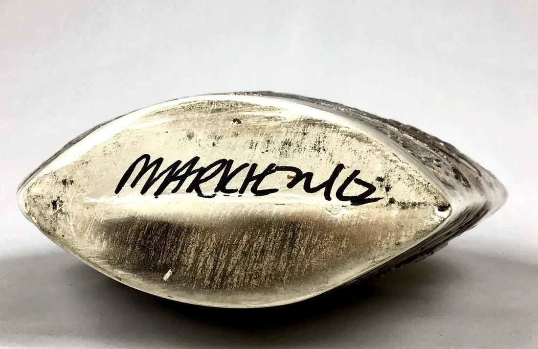 1980's Gail Markiewicz Carved Clay Statue - 5