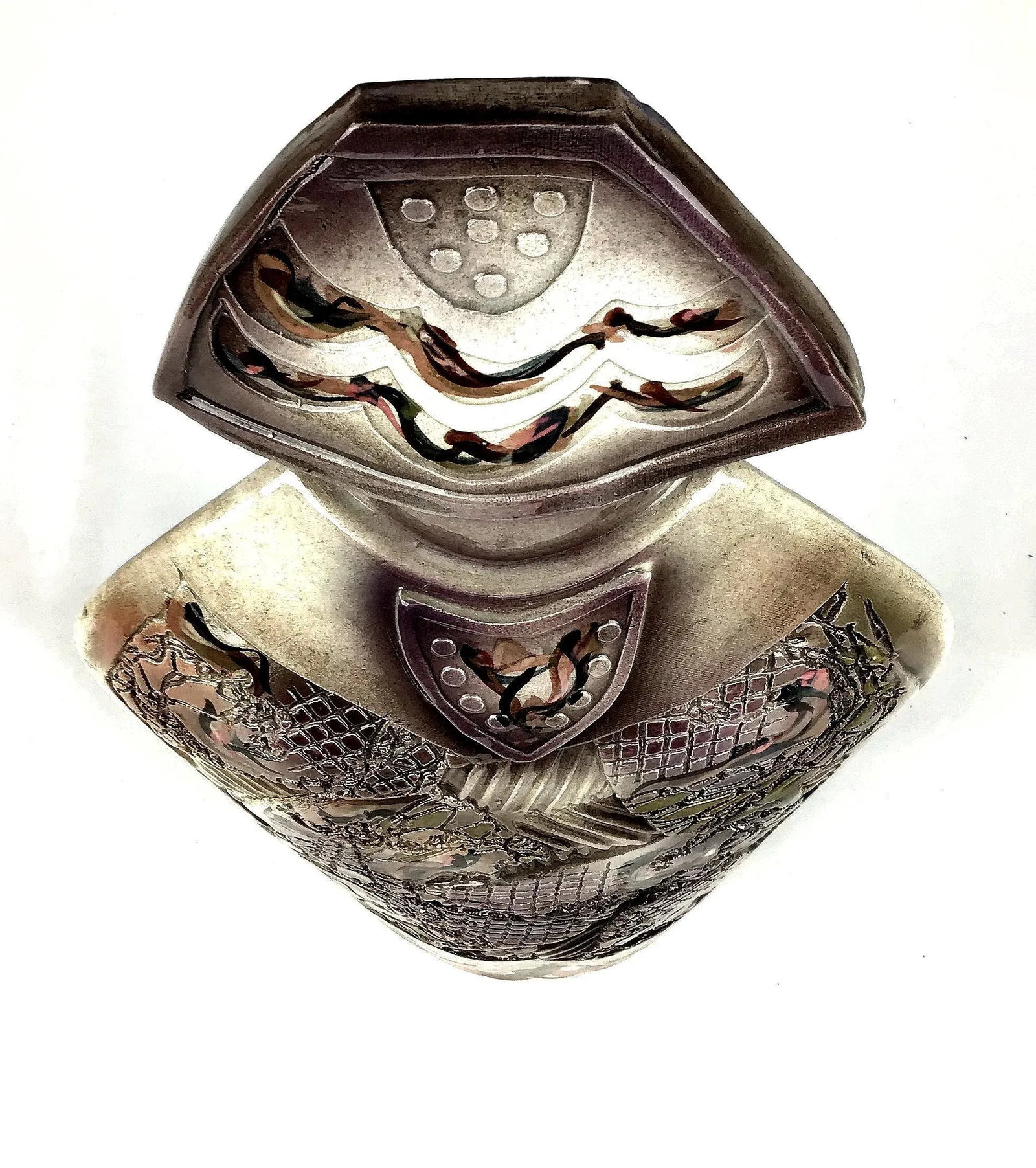 1980's Gail Markiewicz Carved Clay Statue - 9