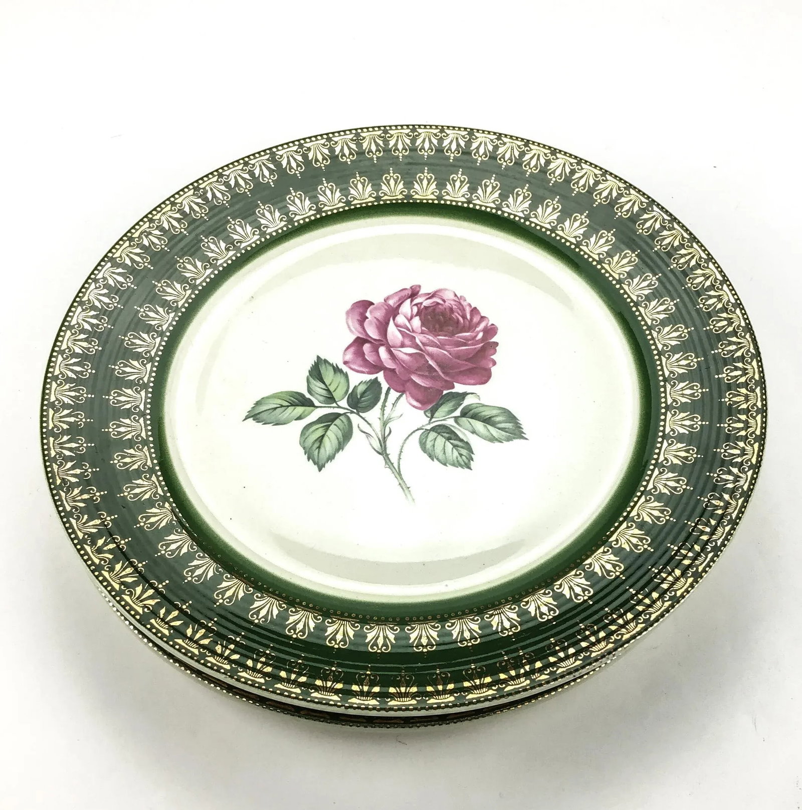 Vintage Ovington's Fifth Avenue 22k Gold Dinner Plates - Set of 4 - 4