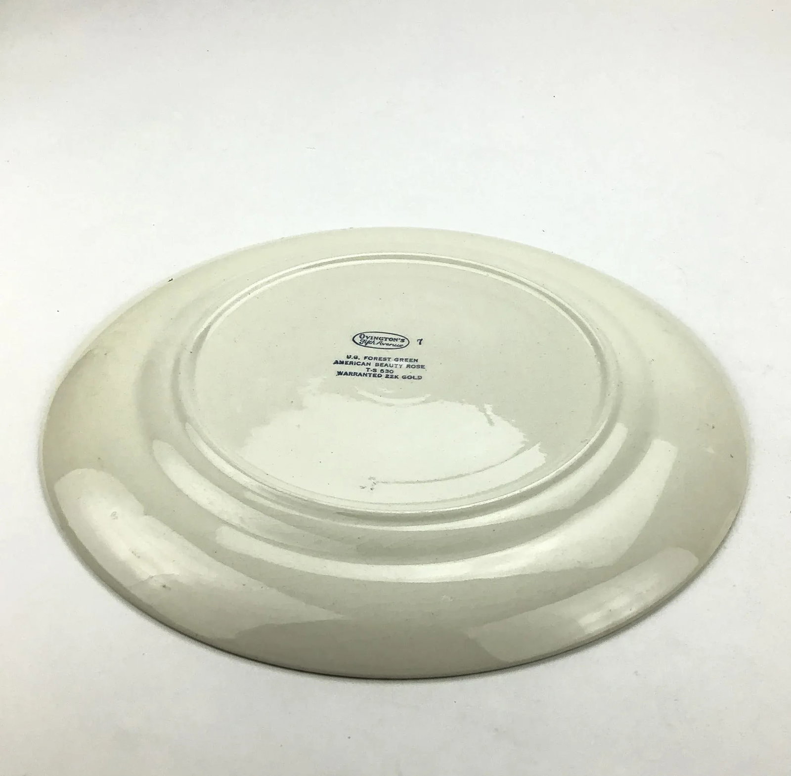 Vintage Ovington's Fifth Avenue 22k Gold Dinner Plates - Set of 4 - 7