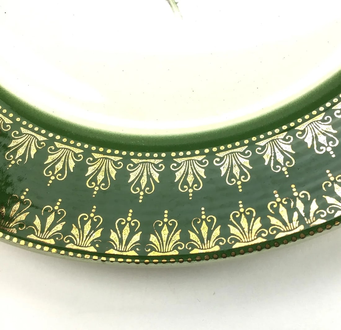 Vintage Ovington's Fifth Avenue 22k Gold Dinner Plates - Set of 4 - 8