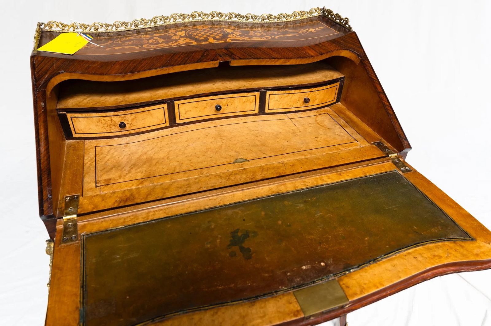 18th Century Louis XV Period Marquetry Desk - 9
